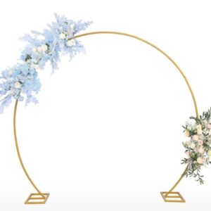 GOLD CIRCLE WEDDING ARCH