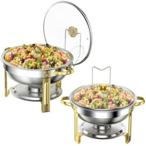 Round Chafing Dish Buffet