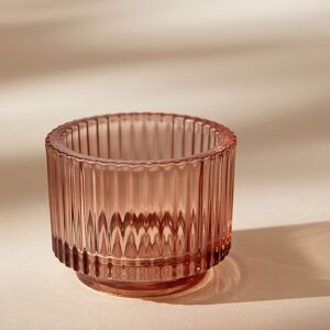 MODERN CANDLE HOLDER-PINK