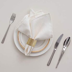Gold Napkin Rings Buckles