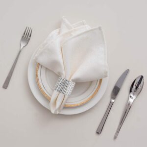 Silver Napkin Ring Buckles