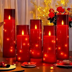 Red Led Candles