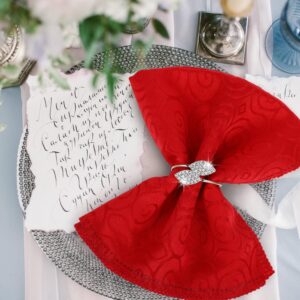 Leaves Silver Napkin Rings