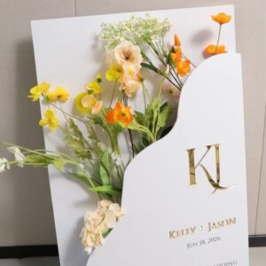 Empty Wedding Welcome Box