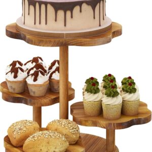 4 Tier Flower Shape Cupcake Stand