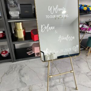 Gold Frame Mirror
