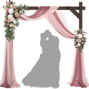 Wedding Arch -7.48FT Square Wooden Arches
