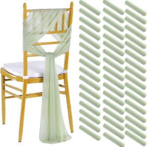 Sage Green Chair Sashes Fabric